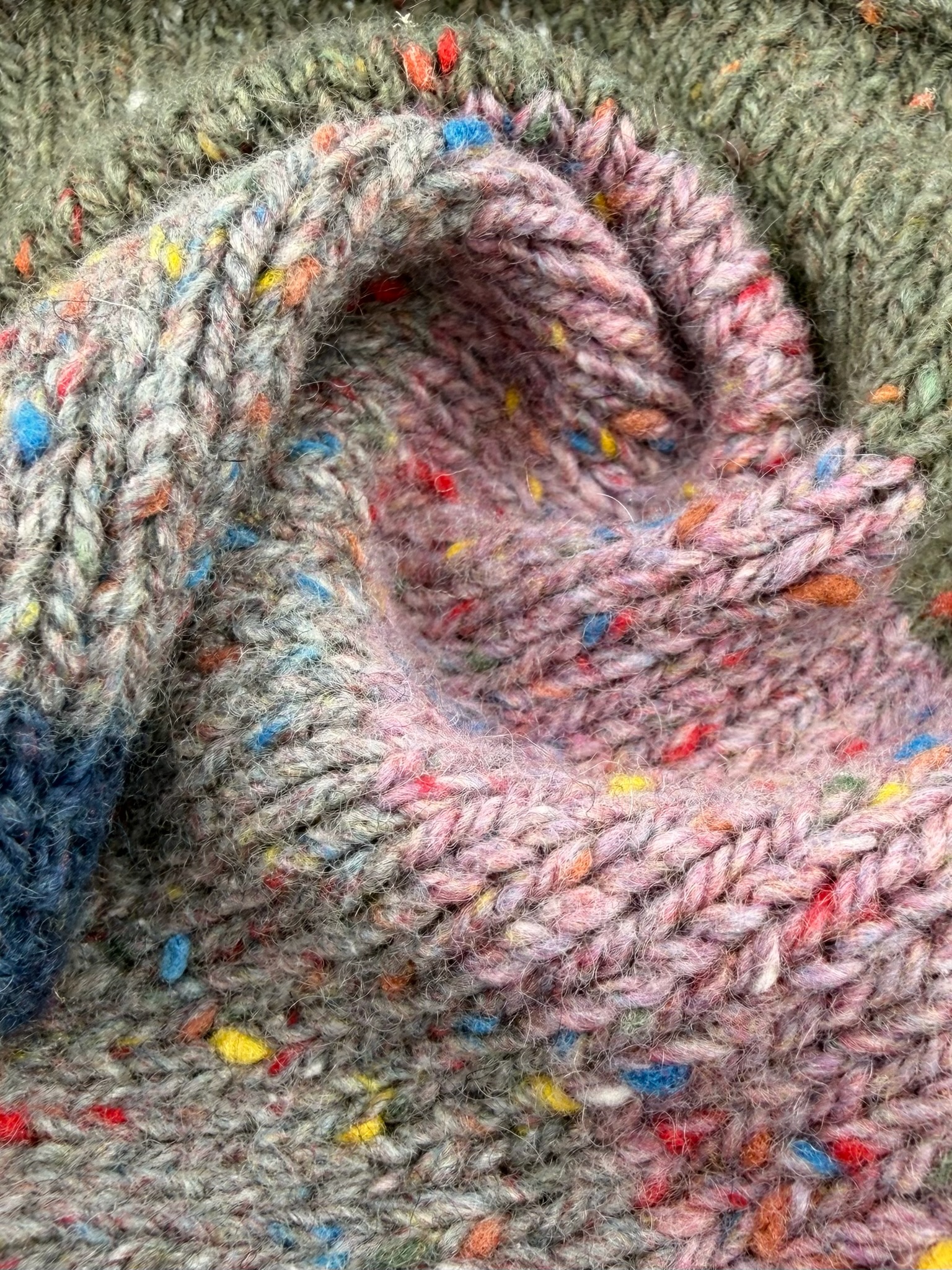 G&G Filati Tweedwool NM 4000 – Garn aus Merino & Seide Puderlila foto 4